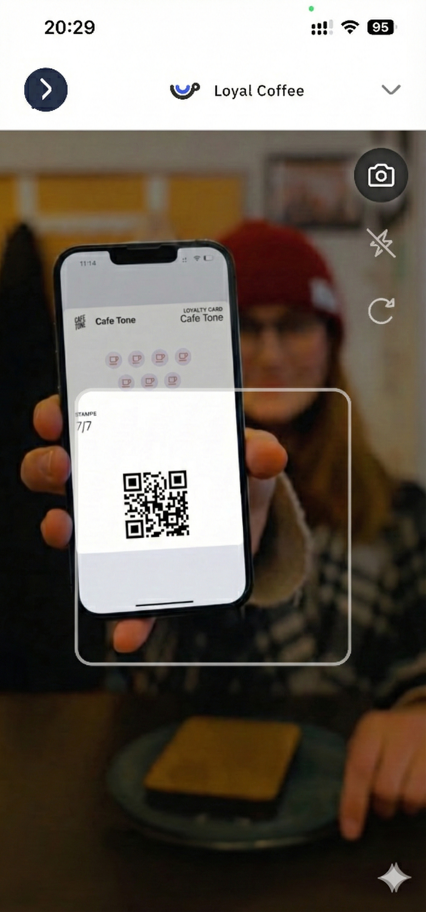 Scan & stamp in seconds